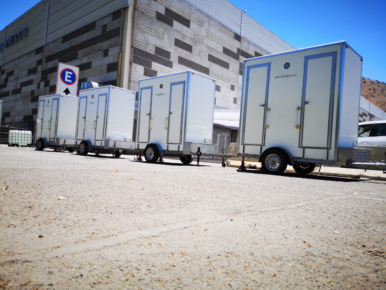 Baños químicos en Santiago