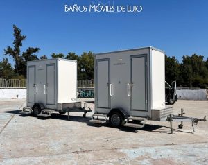 baños de lujo móviles