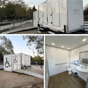baños móviles de lujo para eventos en Chile